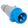 EKF ps-013-16-220-PRO Вилка переносная 013 2Р+РЕ 16А 220В IP44