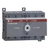 EKF Рубильник 80A 3P реверсивный c рукояткой для прямой установки tb-s-80-3p-rev
