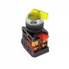 EKF Переключатель ANLC-22 3P с подсветкой 380В NO+NC PROxima psw-anlc-3p-o-380