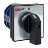 EKF pk-1-13-32-65 Переключатель кулачковый ПК-1-13 32А 3P «0-1» IP65