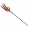 EKF db-6-210-2x4 Бур по бетону SDS-plus 6х210 мм (2 резца) Master