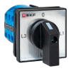 EKF pk-1-94-10-65 Переключатель кулачковый ПК-1-94 10А 4P для амперметра IP65