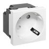 EKF E2MR16-028-10-45-SL Розетка 45x45 с зазем. 45 градусов