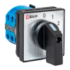 EKF pk-1-101-10-65 Переключатель кулачковый ПК-1-101 10А 1P «0-1-2-3» IP65