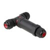 EKF plc-uac-cb3T Кабельный коннектор Т-образный (клеммник 3PIN) IP68 FreeTools