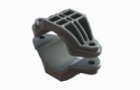 EKF scc100125 Одиночное кабельное крепление D 100-125 мм