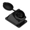 EKF Розетка настенная с крышкой наклонная 380В 3P+PE 32A IP44 PROxima RPS-023-32-380-44