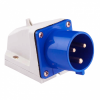 EKF Вилка стационарная 513 2Р+РЕ 16А 220В IP44 PROxima ps-513-16-220