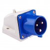 EKF Вилка стационарная 523 2Р+РЕ 32А 220В IP44 PROxima ps-523-32-220
