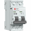 EKF M636250B Автоматический выключатель 2P 50А (B) 6кА ВА 47-63N PROxima