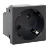 EKF E2MR16-028-30-45-SL Розетка 45x45 с зазем. 45 градусов