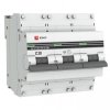 EKF Автоматический выключатель 3P 20А (C) 10kA ВА 47-100 EKF PROxima mcb47100-3-20C-pro