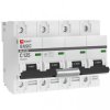 EKF Автоматический выключатель 4P 125А (C) 10kA ВА 47-100 EKF Basic mcb47100-4-125C-bas
