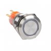 EKF Кнопка S-Pro67 19 мм без фикс. с зеленой подсв. 230В s-pro67-121