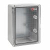 EKF Бокс пластиковый с монтажной платой прозр. дверь 500х400х180 мм IP65 PBT65MP006