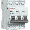 EKF M63630T5B Автоматический выключатель 3P 0,5А (B) 6кА ВА 47-63N PROxima