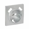 EKF Валенсия лицевая панель розетки 1-местной с/з 16А сталь ESR16-L-028-30-2USB