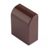 EKF Заглушка (20х10) (4 шт) Plast EKF PROxima под темное дерево ecd-20-10x4