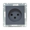 EKF UP1-SOG-101 Механизм розетки, 16А, без заземления, со шторками