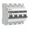 EKF mcb4763-4-10C Автоматический выключатель ВА 47-63, 4P 10А (C) 4,5kA