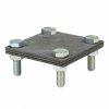 EKF Зажим полоса 40 - полоса 40 (3 пластины 70x70мм) Cu PROxima lp-g3105-cu