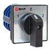 EKF pk-1-43-32-65 Переключатель кулачковый ПК-1-43 32А 3P «1-0-2» IP65
