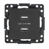 EKF EZR16-028-10-2USB Стокгольм Механизм Розетки USB 2-местной 2,1А