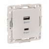 EKF EYR-2USB-type-C Стокгольм Механизм Розетки с 2USB PROxima