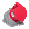 EKF ps-124-32-380-PRO Розетка стационарная наружная 124 3Р+РЕ 32А 380В IP44