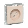 EKF UP1-SOI-101 Механизм розетки, 16А, без заземления, со шторками, кремовый Эпика