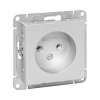 EKF UP1-SOA-100 Механизм розетки, 16А, без заземления, без шторок, алюминий Эпика