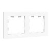 EKF UP1-FPW-02 2 - местная рамка, белая, пластик Эпика