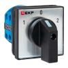 EKF pk-1-42-10-65 Переключатель кулачковый ПК-1-42 10А 2P «1-0-2» IP65