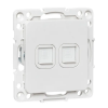 EKF EYK02-035-10 Стокгольм Механизм розетки RJ-45 2-местной
