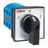 EKF pk-1-43-25-65 Переключатель кулачковый ПК-1-43 25А 3P «1-0-2» IP65