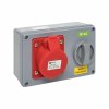 EKF ps-1415-16-380 Розетка с блокировкой и выключателем 1415 3Р+РЕ+N 16А