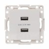 EKF EYR16-028-10-2USB Стокгольм Механизм Розетки USB 2-местной