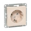EKF UP1-SOI-110 Механизм розетки, 16А, с заземлением, без шторок, кремовый Эпика