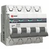 EKF Автоматический выключатель 4P 32А (C) 4,5kA ВА 47-63 PROxima mcb4763-4-32C-pro