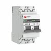 EKF mcb4763-2-2.5D Автоматический выключатель ВА 47-63, 2P 2,5А (D) 4,5kA