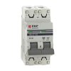 EKF Автоматический выключатель 2P 32А (D) 4,5kA ВА 47-63 PROxima mcb4763-2-32D-pro