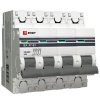 EKF Автоматический выключатель 4P 32А (D) 4,5kA ВА 47-63 PROxima mcb4763-4-32D-pro