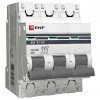 EKF Автоматический выключатель 3P 6А (D) 6кА ВА 47-63 PROxima mcb4763-6-3-06D-pro