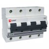 EKF Автоматический выключатель 4P 100А (D) 15кА ВА 47-125 PROxima mcb47125-4-100D