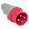 EKF ps-024-32-380-PRO Вилка переносная 024 3Р+РЕ 32А 380В IP44