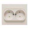 EKF EXR10-102-10 Стокгольм Розетка 2-местная б/з 10А PROxima