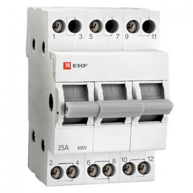 Фотография товара 'EKF Трехпозиционный переключатель Basic tps-3-63'
