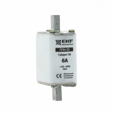 Фотография товара 'EKF Плавкая вставка ППН-33 габарит 00 PROxima fus-33/160'