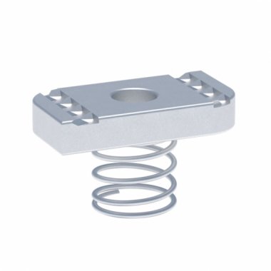 Фотография товара 'EKF stgkpM6 STRUT-гайка (канальная) М6 с короткой пружиной'