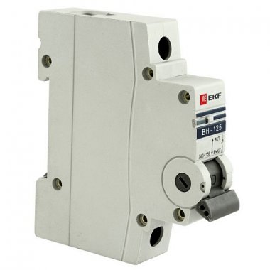 Фотография товара 'EKF Выключатель нагрузки 1P 100А ВН-125 PROxima SL125-1-100-pro'